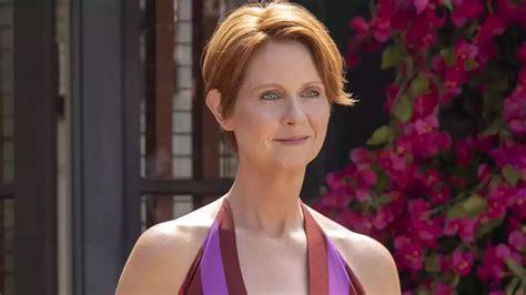 cynthia nixon nude|And Just Like That Showrunner on Cynthia Nixon Going Nude in。